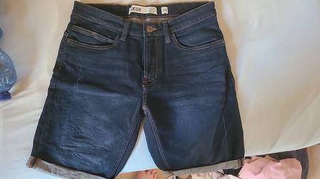 Herren Shorts Indicode neu Gr. M/L Slimfit blau