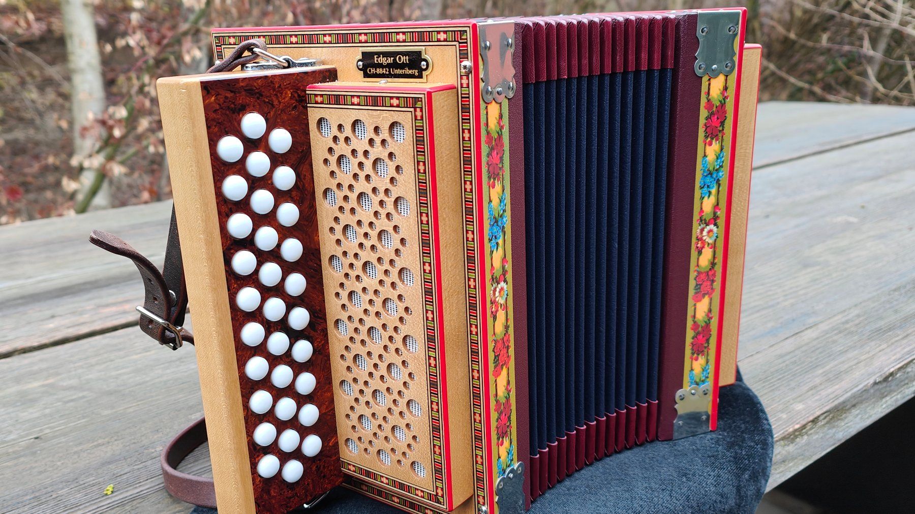 Strumenti musicali: OTT Schwyzerörgeli Type TN 2 (Type Nussbaumer) 2 chörig in b – Usato da Hilfikon venduto da trex700