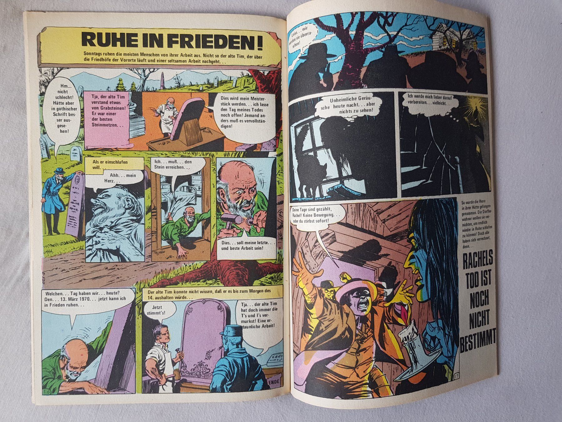 Comics: HORROR / DC HORROR - Willams Verlag Heft Nr. 09 - 1973 – Gebraucht aus thun von lucky_manxy 1