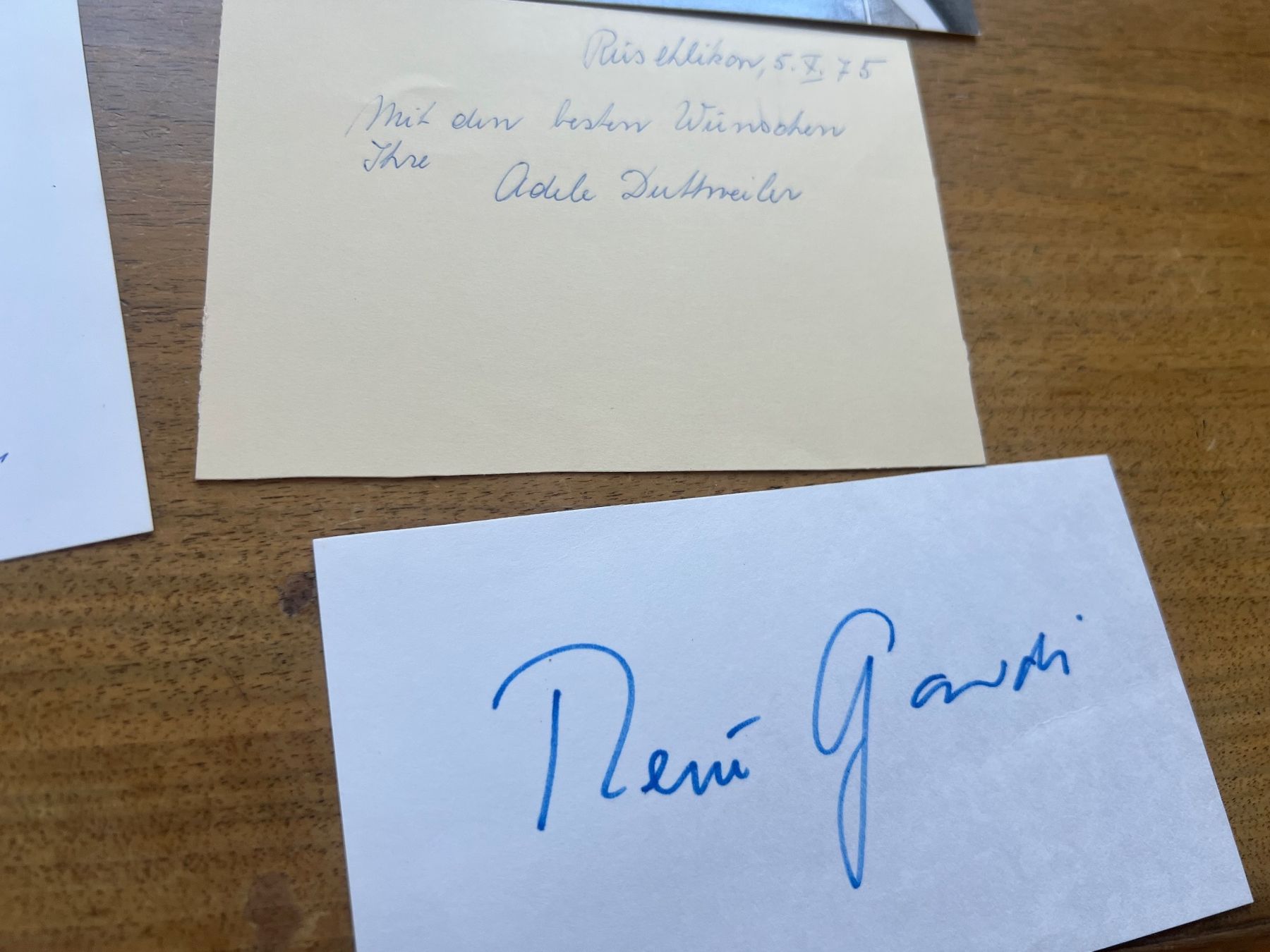 Autografi: Verschiedene Autogramme 298 – Usato da Glattfelden venduto da maa_qcj8 4