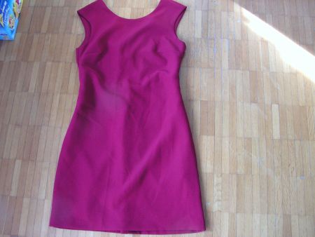 Damen Kleid rot- bordo Gr. S ZARA