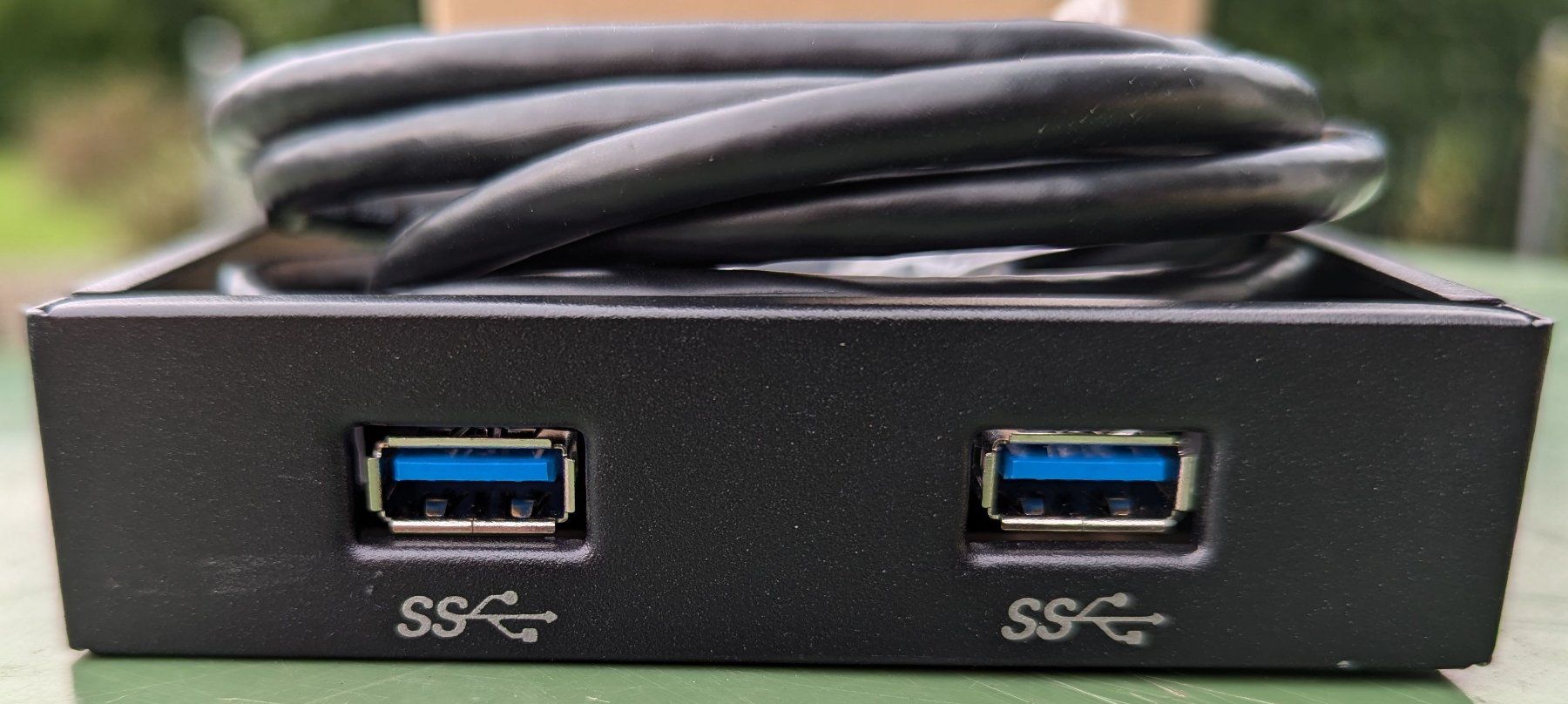 PCs: 5x Dual USB 3.0 PC Frontpanel Einbaubox inkl. Kabel, Neu! – Neu und originalverpackt aus Lenzburg von Dizu