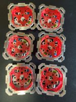 6er Set Steckdosen Feller, 3xT13 ohne Abdeckung