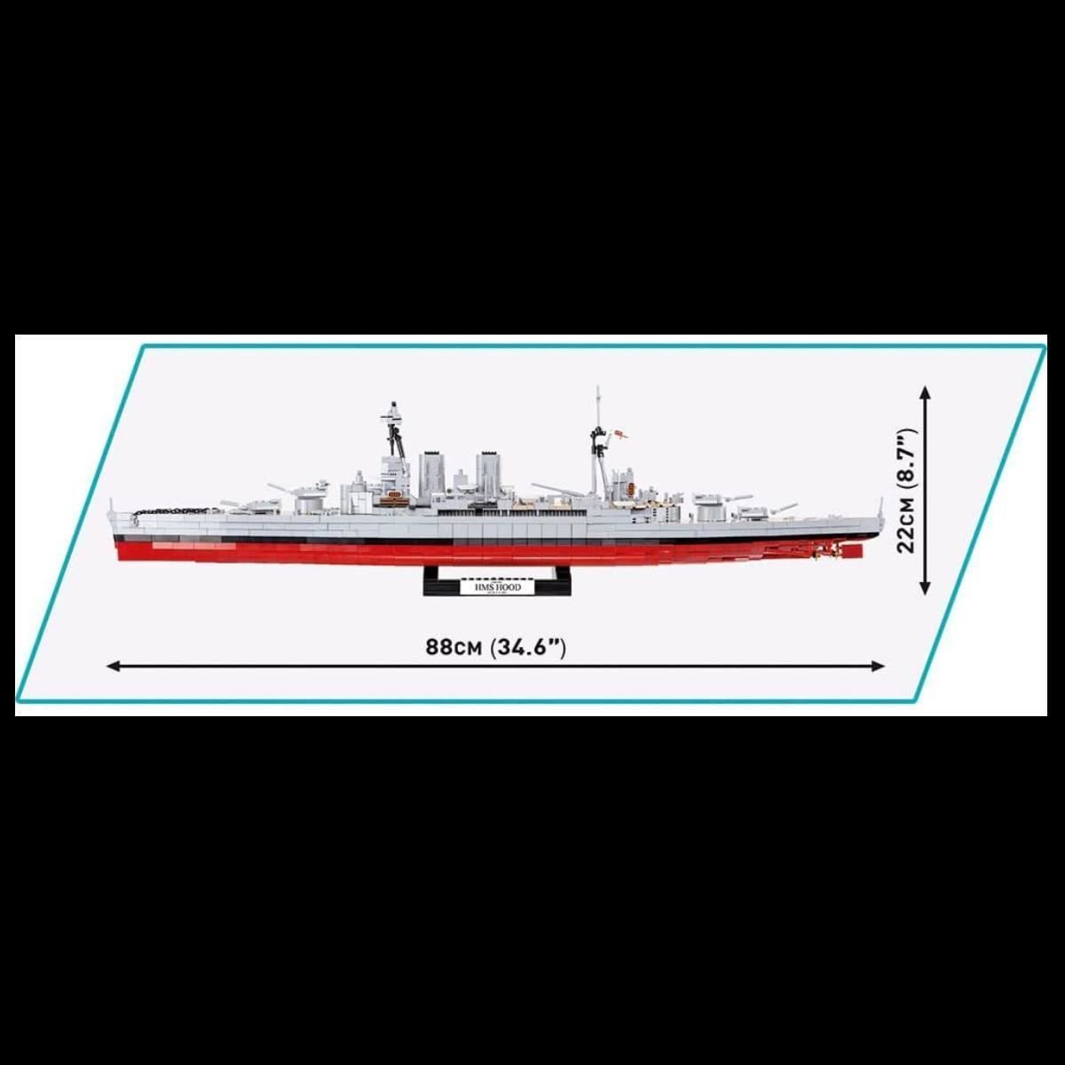 Cobi Kit di costruzioni: Cobi 4830 – HMS Hood – Nuovo e nell'imballaggio originale da Pratteln venduto da Dollshop 4