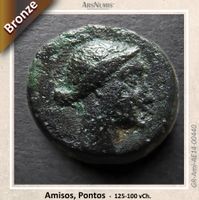 Antike griechische Münze / 125-100 vChr. / Amisos, Pontos