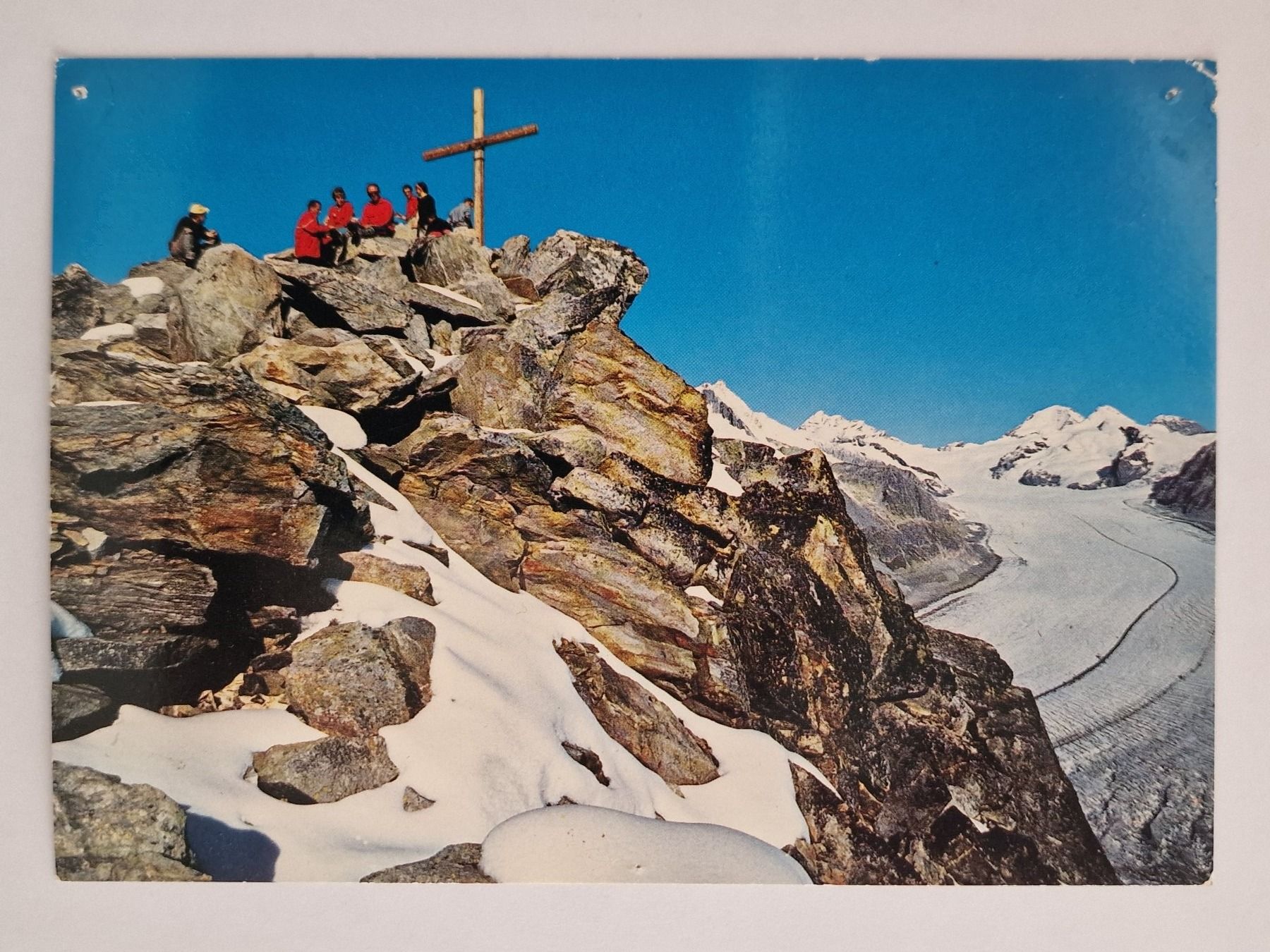Cartoline postali: Eggishorngipfel 2927m – Usato da Rüegsauschachen venduto da Hbru