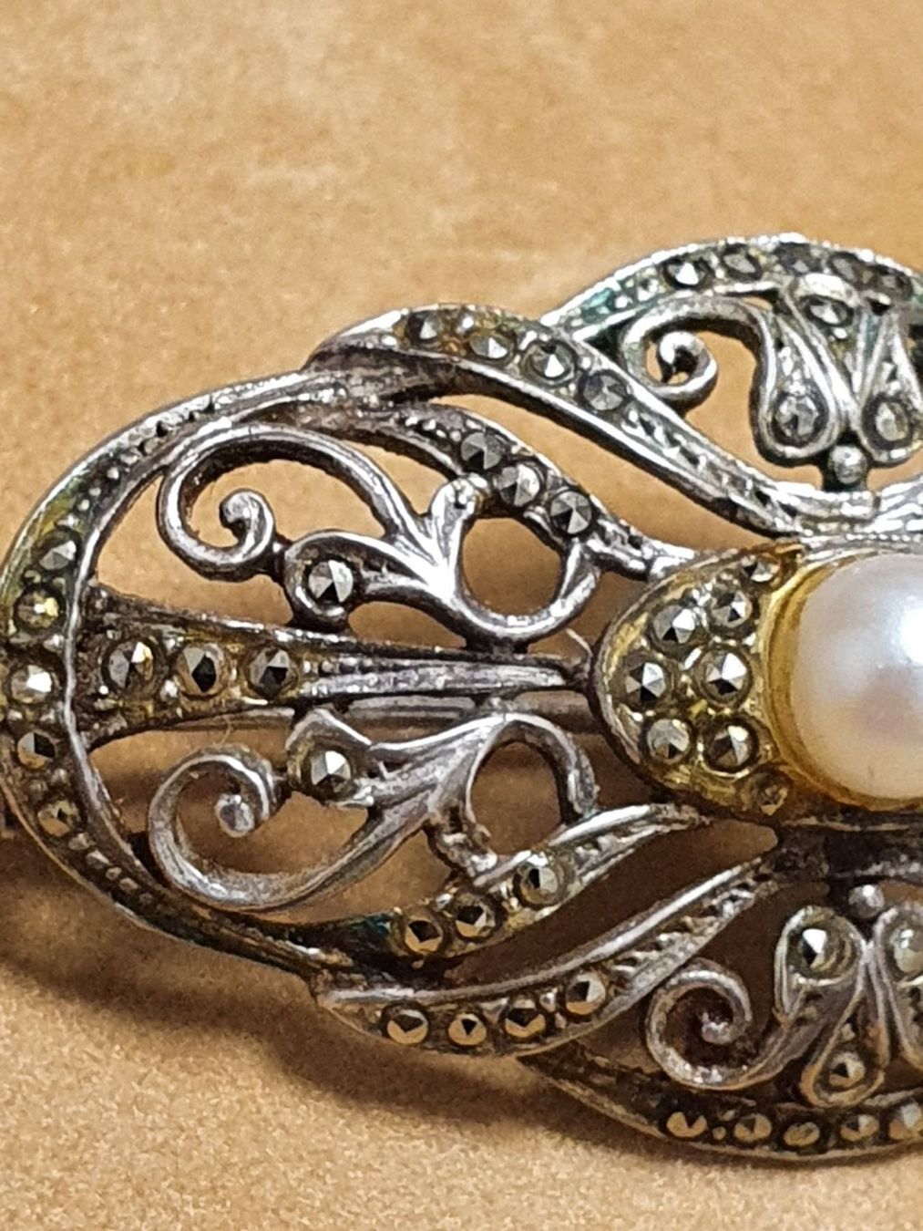 Spille & Fermagli: Jugendstil Bijou - Ein Träumchen – Usato da Wohlen AG venduto da palmsprings 1