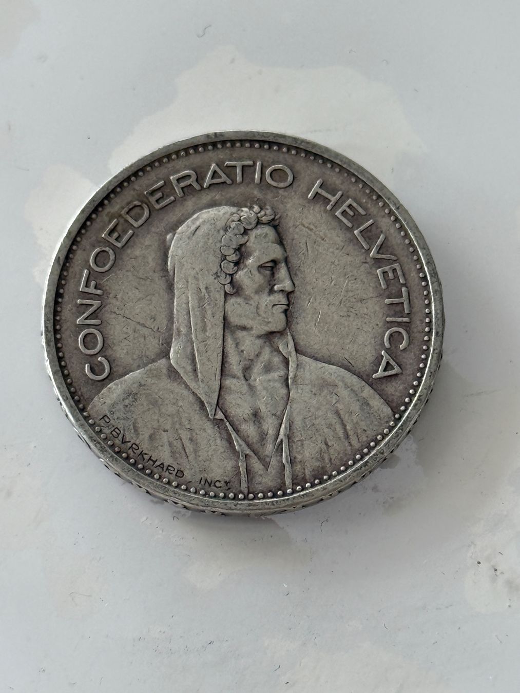 Tutti le monete: 5 Franken 1933  Silber – Usato da Wallisellen venduto da SWISS_SILVER1