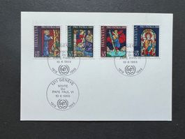 Sonderkarte Papst Besuch 1969   (M55)