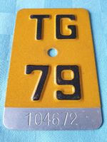 Velonummer TG 79