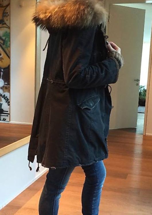 Blauer Parker mit Kapuze (Gebraucht) in Kilchberg ZH für CHF 65