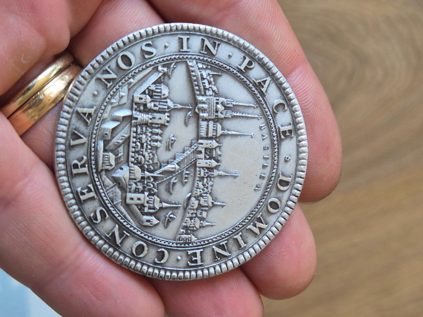 Medaglie: 2x Basler Doppeltaler / Kupfer / Zinn – Nuovo (secondo la descrizione) da Grenchen venduto da Grenchen_Coins 4