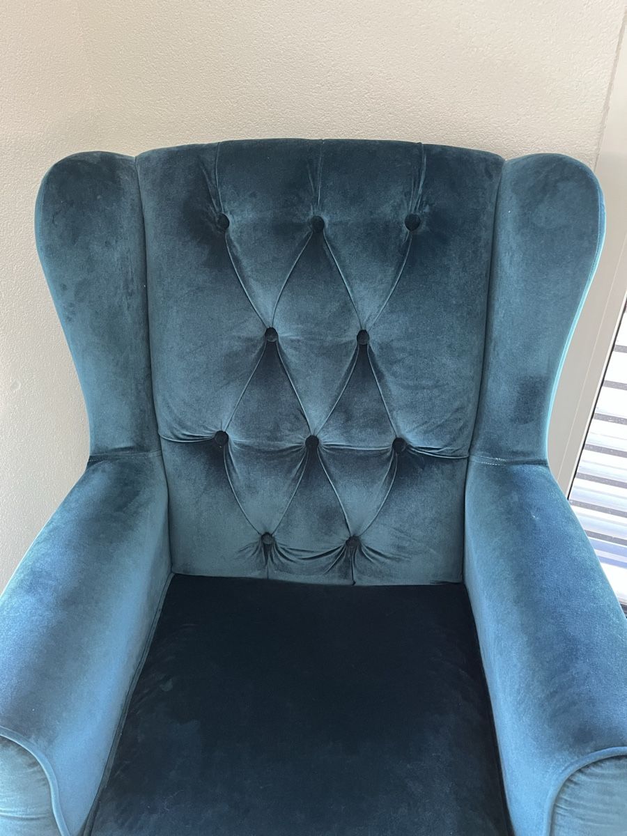 Fauteuils: Ohrensessel aus Samt – D'occasion à Haag (Rheintal) par aleeexandra 1