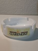 Claremont Porzellan Werbe-Aschenbecher – Neu – 13 cm