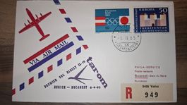 Swissair Zürich - Bucarest 06.04.1965