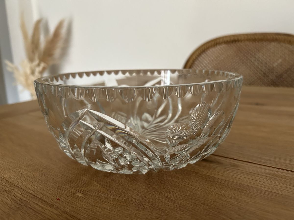 Ciotole: Kristall Schale, ca. 20cm – Usato da Bern venduto da kat_sm88