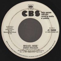 7 " BOSE' /CAMERINI BRAVI RAGAZZI / TANZ BAMBOLINA juke box‪