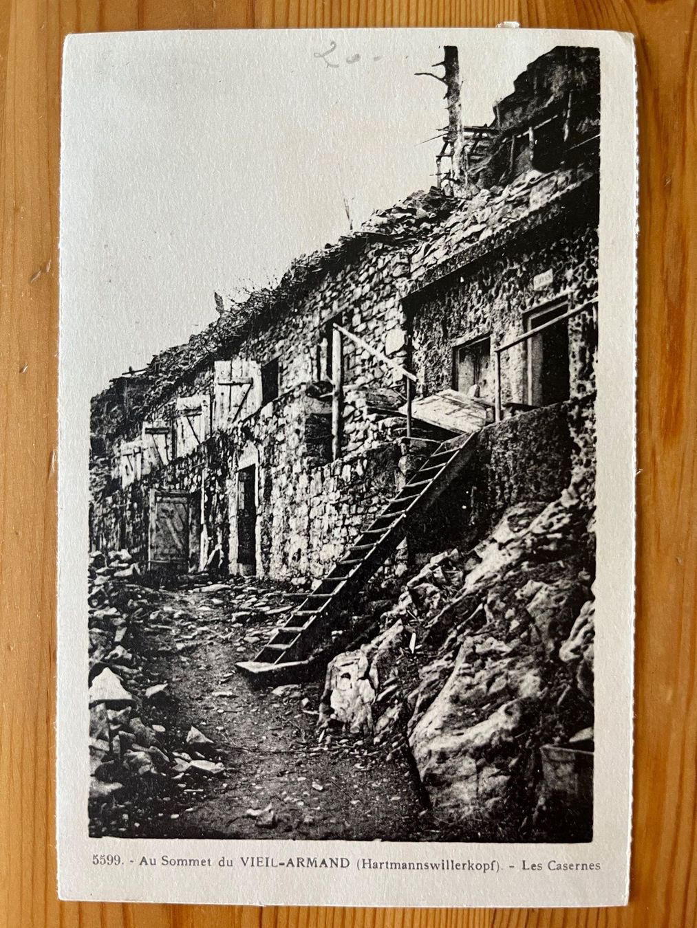 Cartoline postali: 4 Alte Postkarten Hartmannswillerkopf 1. Weltkrieg – Nuovo (secondo la descrizione) da Zürich venduto da Gurkis 3