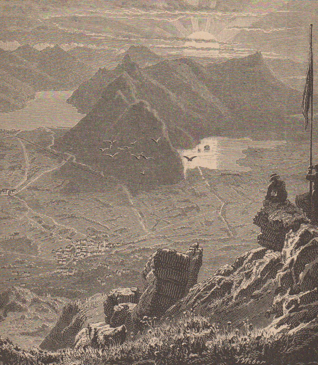 Foto & Immagini: Schwyz   -   altes Bild Gesamtansicht – Usato da Vitznau venduto da Mina60 2