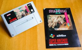 SNES: Shanghai II, Dragon's Eye, avec Notice