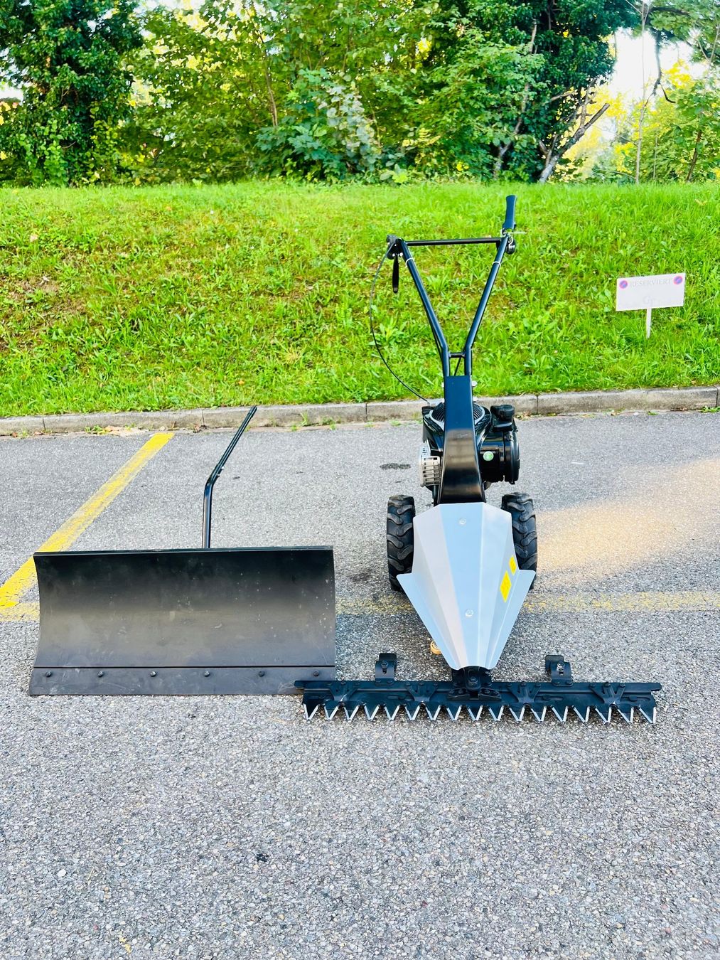 Rasenmäher: Balkenmäher mit Schneepflug – Gebraucht aus Urdorf von mas_5wfz