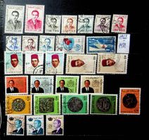 AFRIQUE MAROC TIMBRES OBLITÉRÉS 1962-1981 /AT111
