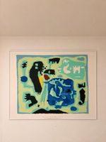 Willi Baumeister (1889 - 1955) Kunstdruck im Rahmen