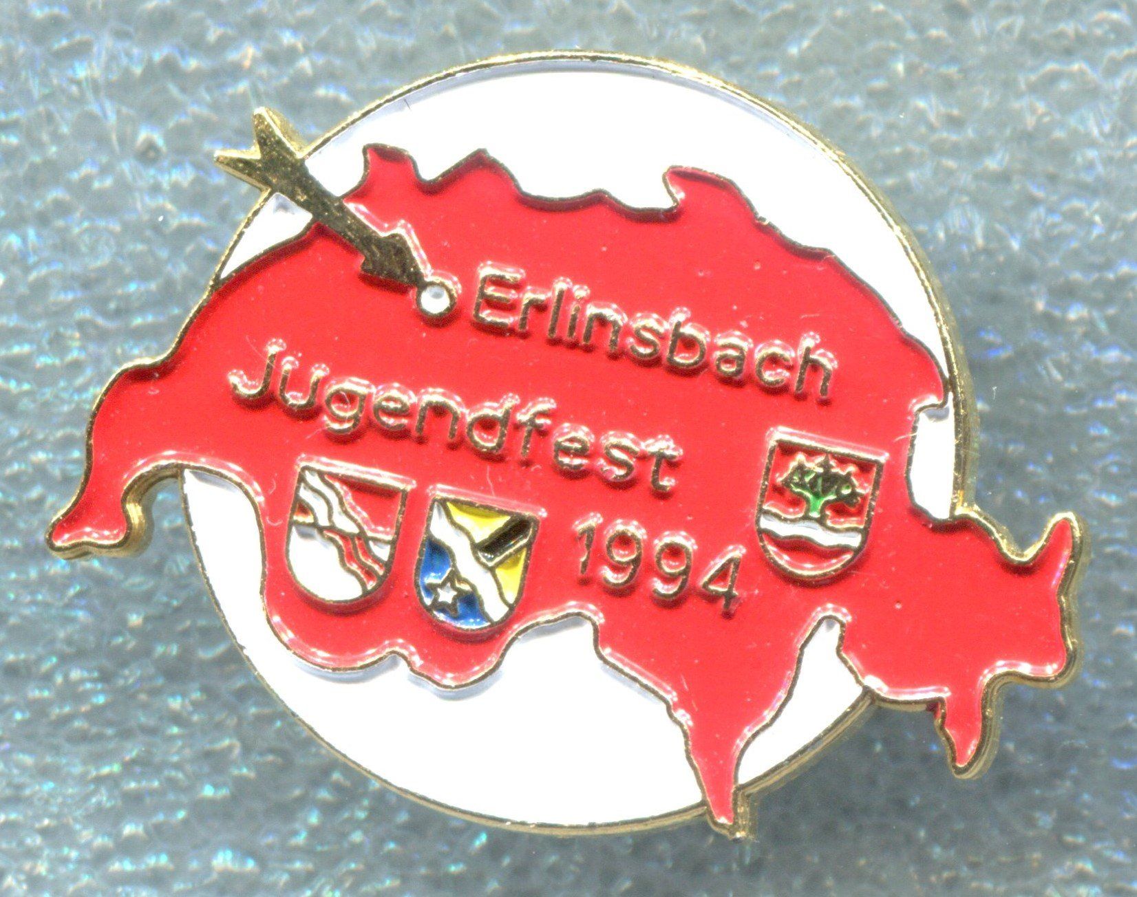 Plaketten & Abzeichen: Jugendfest  Erlinsbach  1994 – Gebraucht aus Winterthur von Sammleroase