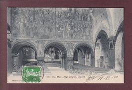 LUGANO - Santa Maria degli Angioli - Interno - 1910