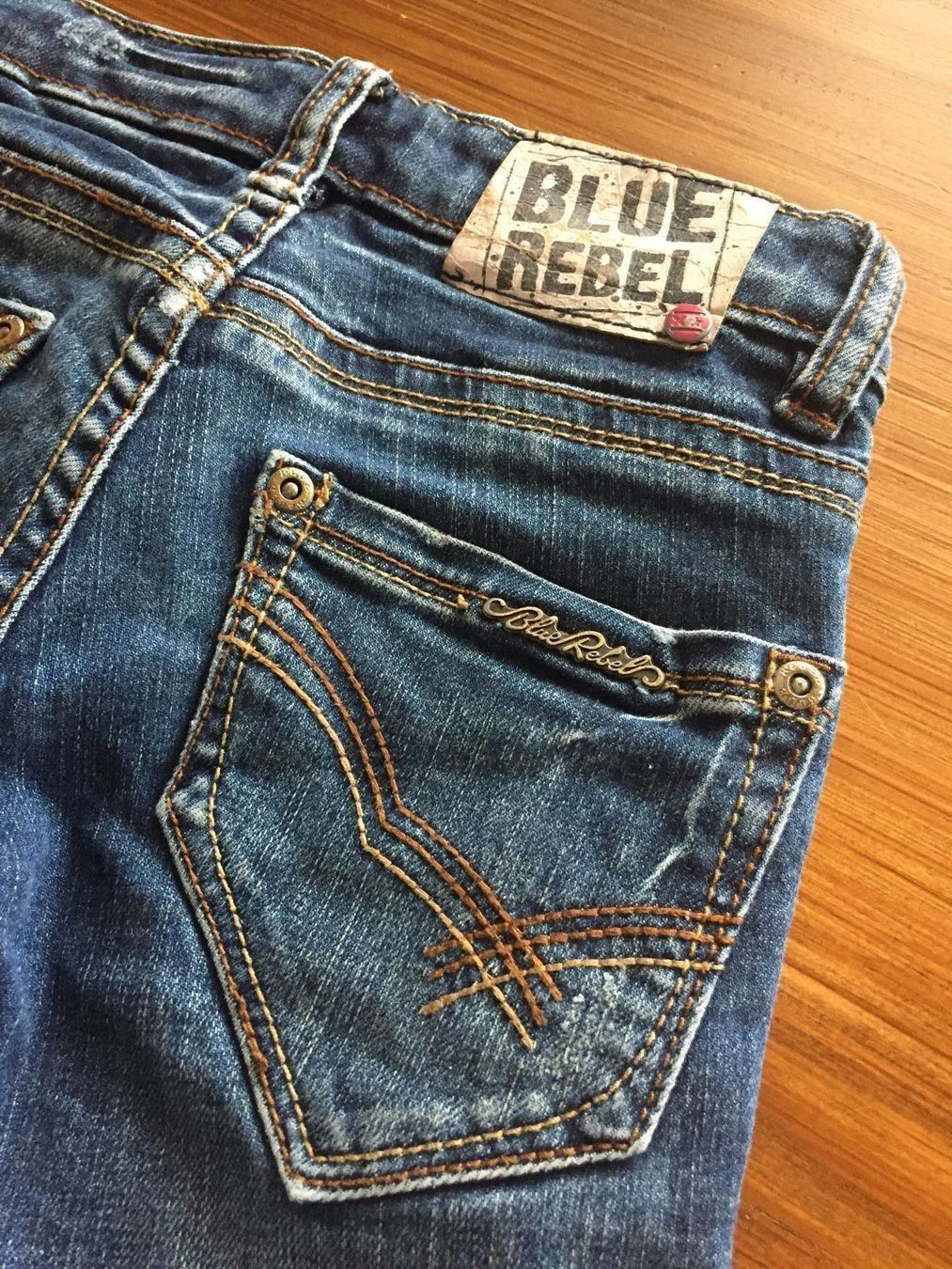 Pantaloni: Coole Mädchen Jeans von Blue Rebel – Usato da Urdorf venduto da Bets4 2