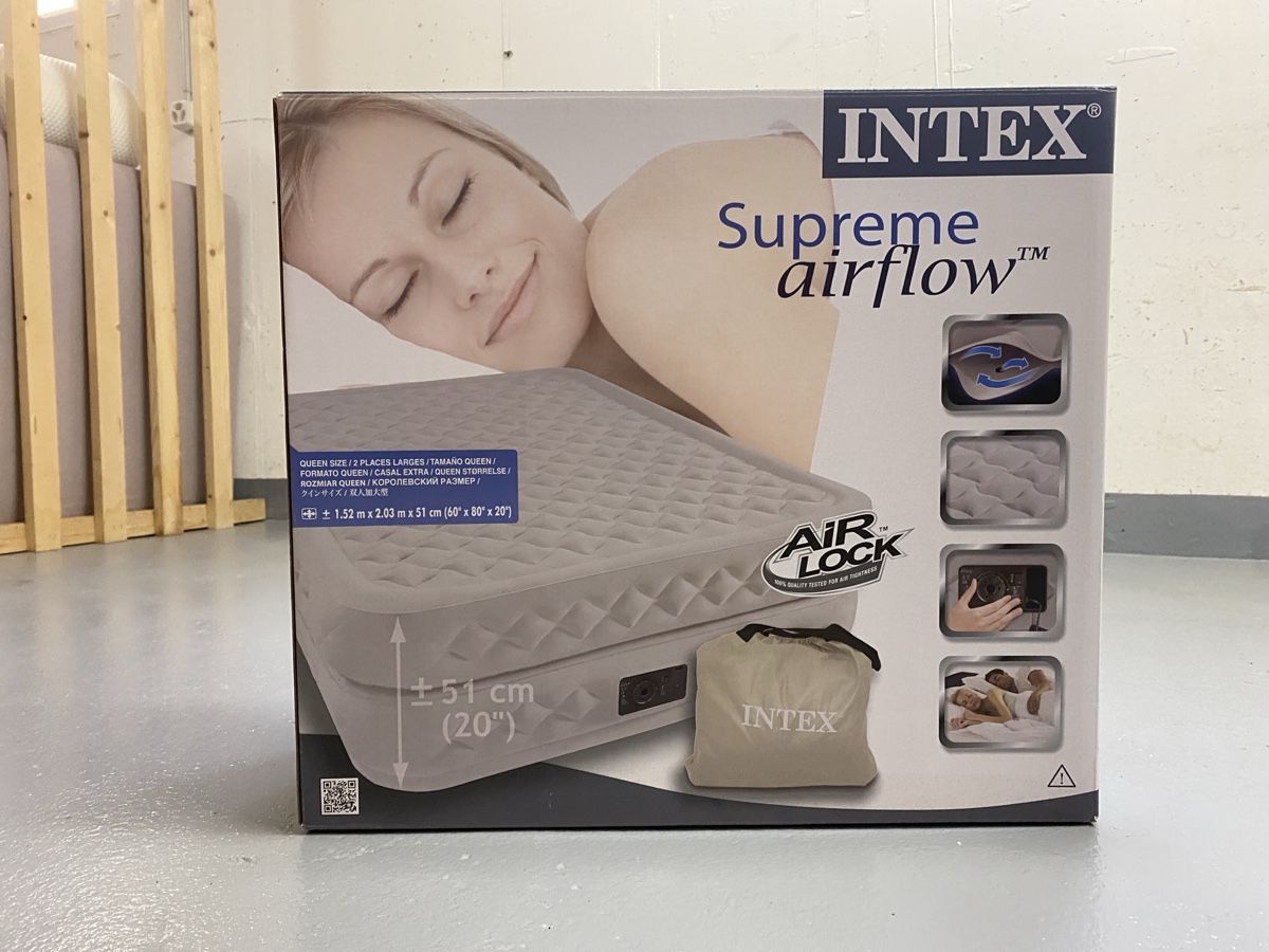 Letti: Intex Luftbett Supreme Airflow Queensize – Usato da Oberlunkhofen venduto da D.Fisch