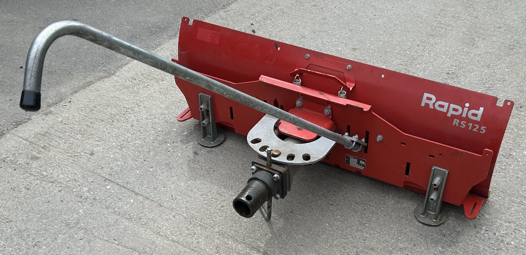 Sgombero neve: Schneepflug RS 125 zu Rapid Euro – Usato da Cazis venduto da la-torre-work-snc