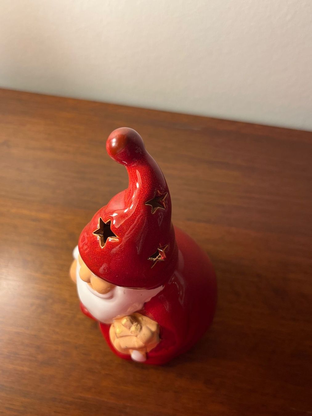 Tutte le decorazioni: Süsser Weihnachtsmann, Keramik, Teelicht, Rot – Usato da Luzern venduto da Jiggy_8898 4