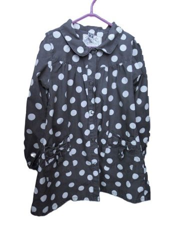 Gr. 116 128 Sommerjacke leicht grau o. Futter BLICKFANG