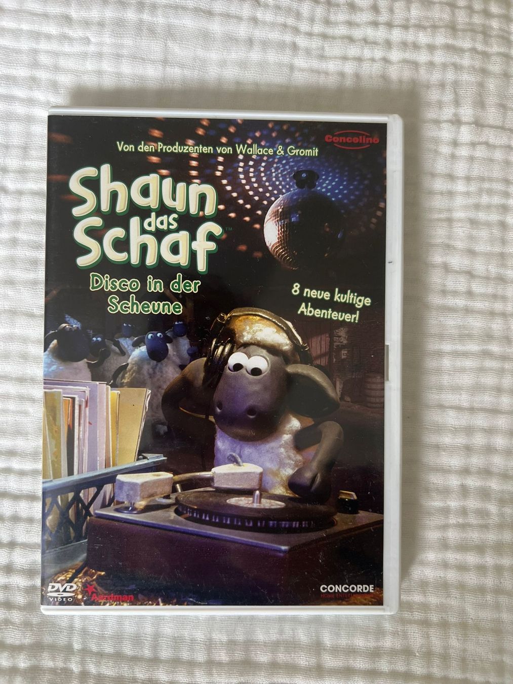 Tutti i DVDs: Shaun das Schaf "Disco in der Schäune" DVD – Nuovo (secondo la descrizione) da Pfäffikon ZH venduto da Batgirl78