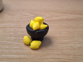 Zitronenschale alles Handgemacht auch die Schale