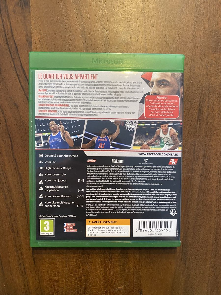 Microsoft Giochi: NBA 2K18 für Xbox One – Usato da Thunstetten venduto da Virus_33 2