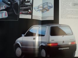 Prospekt Fiat Cinquecento 1993