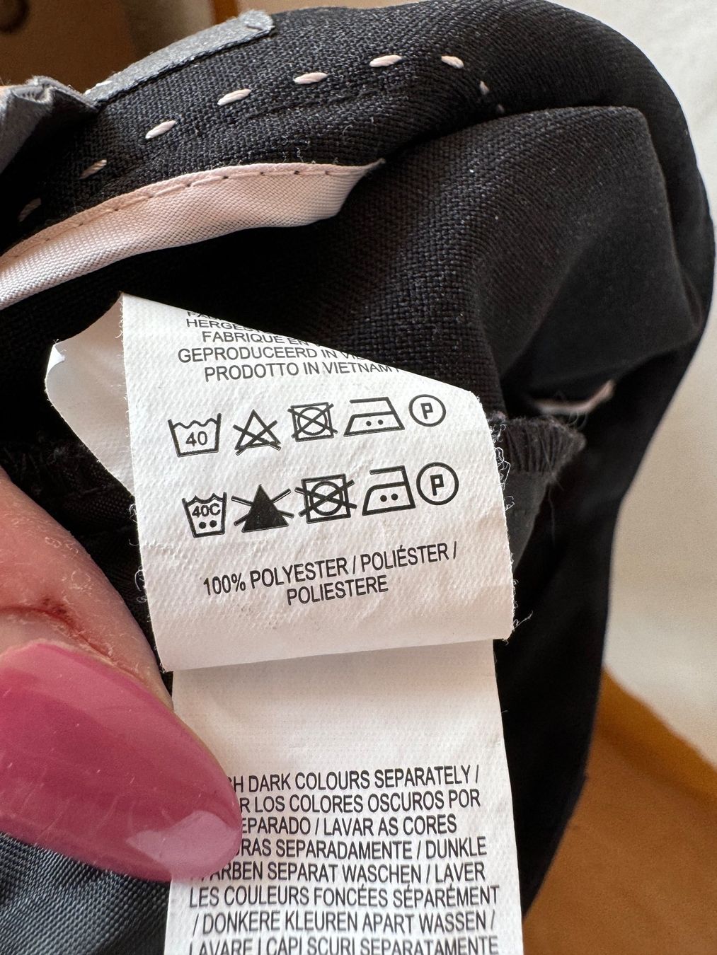 Pantaloni: Schwarze Hose von Primark Gr. 38 – Usato da Grosswangen venduto da second_hand_dress 6
