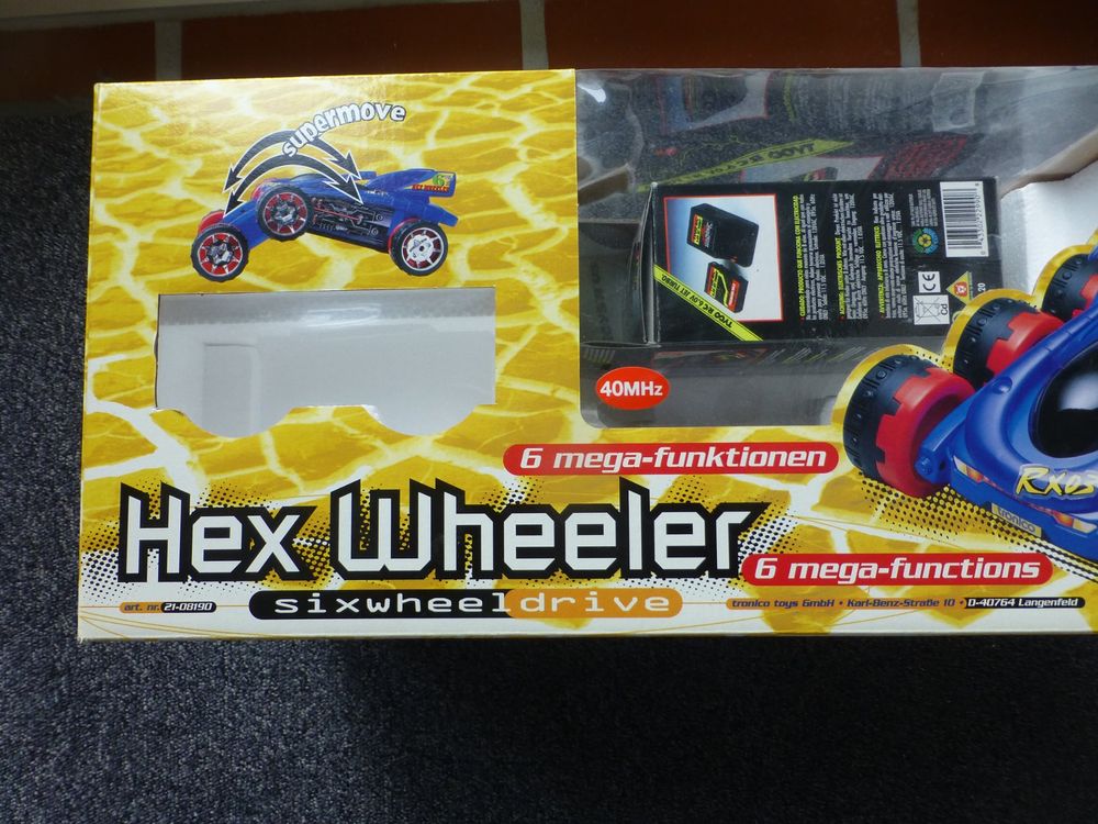 Hex wheeler de Tronico : 6 roues | INA