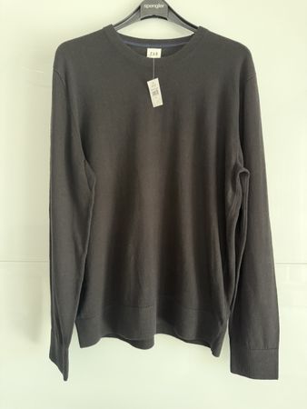GAP Herrenpullover aus 100% Baumwolle in schwarz