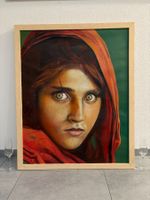 87cmbreitx107cmhoch Ölgemälde Afghanisches Mädchen