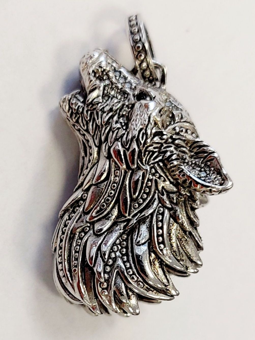 Anhänger: Anhänger Wolf Silber 925 – Neu (gemäss Beschreibung) aus Madetswil von triforuz 4