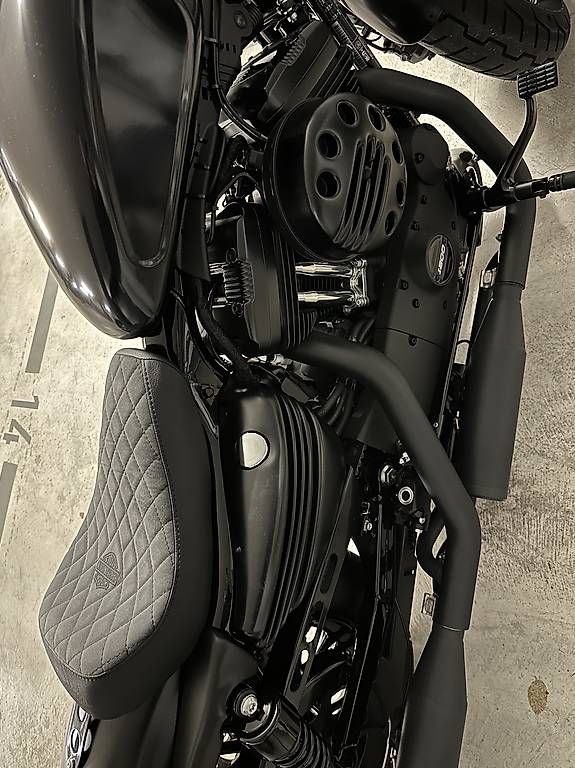 Chopper: Seitendeckelset  Bobber Sportster Forty Eight – Usato da Zürich venduto da Babanos7 1