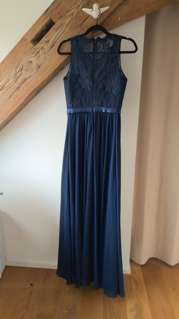 Kleider: Abendkleid dunkelblau mit Spitze ärmellos – Gebraucht aus Gottlieben von jut_j6k8 1