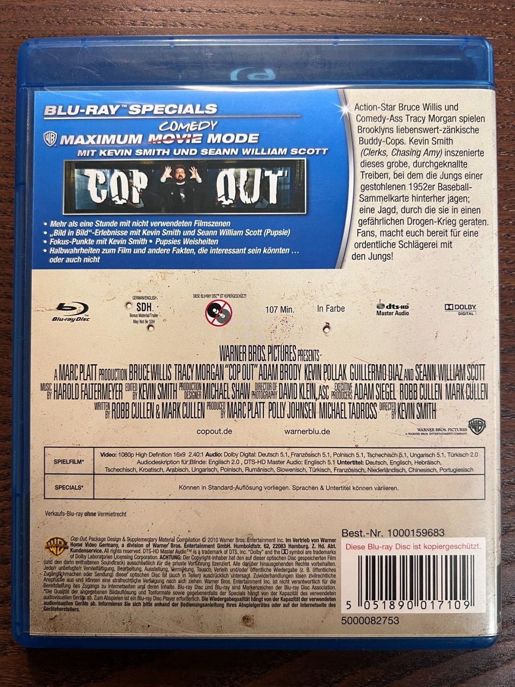 Tutti i DVDs: Cop Out – Usato da Zürich venduto da Blu-ray_ZH 1