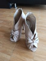ALDO Beige Peep Toe Ankle Boots Gr 40.