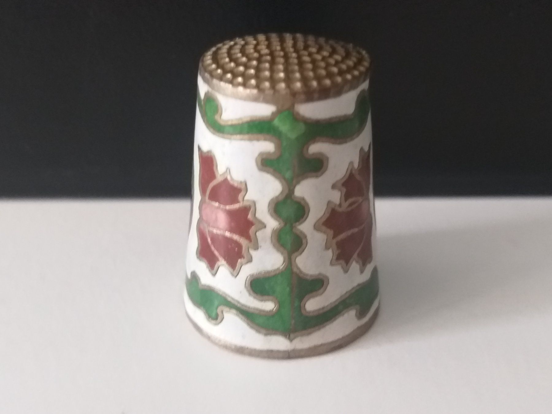 Dés à coudre: Dé à coudre panda cloisonné – D'occasion à Cossonay-Ville par Les_1001_perles 2