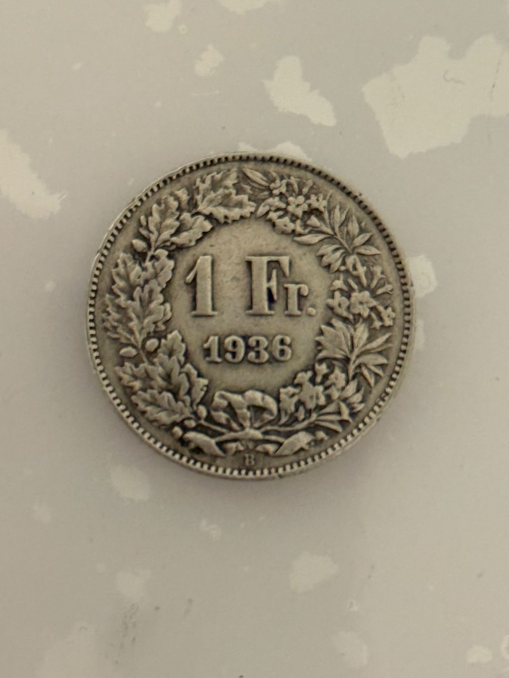 Tutti le monete: 1 Franken 1936  Rar – Usato da Wallisellen venduto da SWISS_SILVER1 1