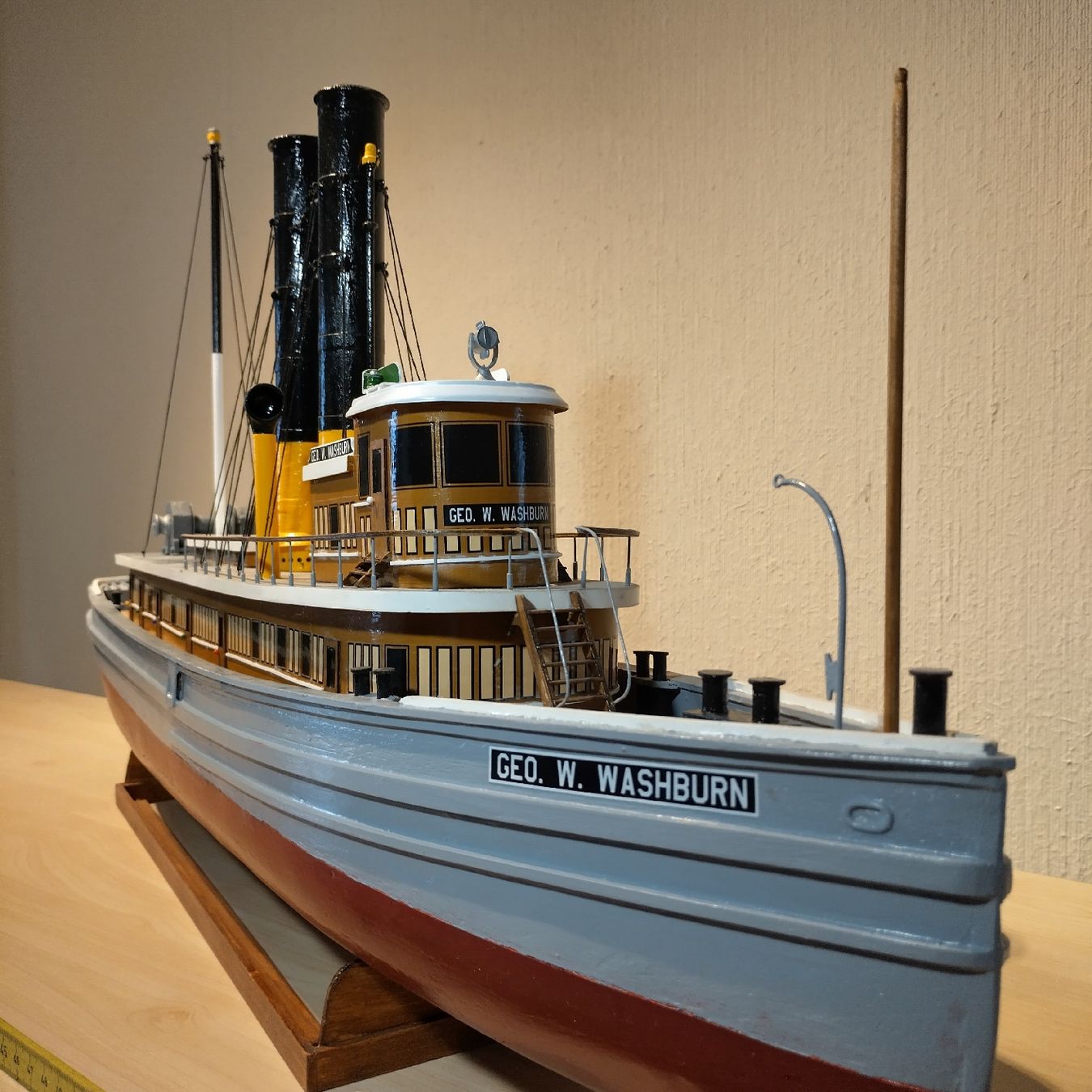 Modellbausätze & Standmodelle: Holz Modellschiff – Gebraucht aus Stäfa von DaGi90